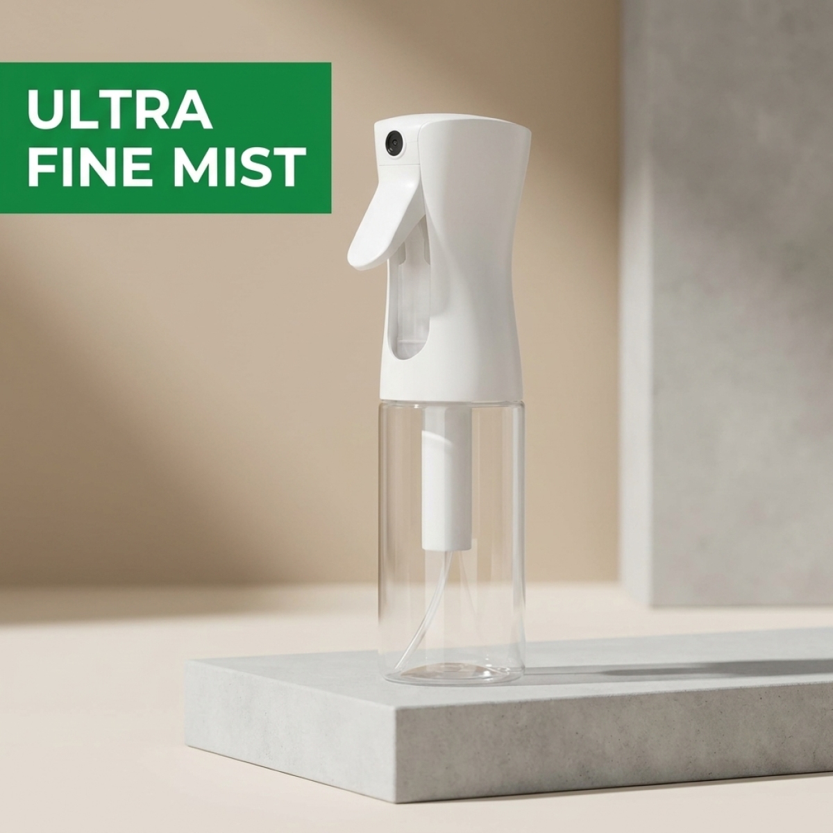 Misting Bottle Fine - Alcohol Disinfection Spray Bottle–High‑Pressure Full Mist,Ultra‑Fine