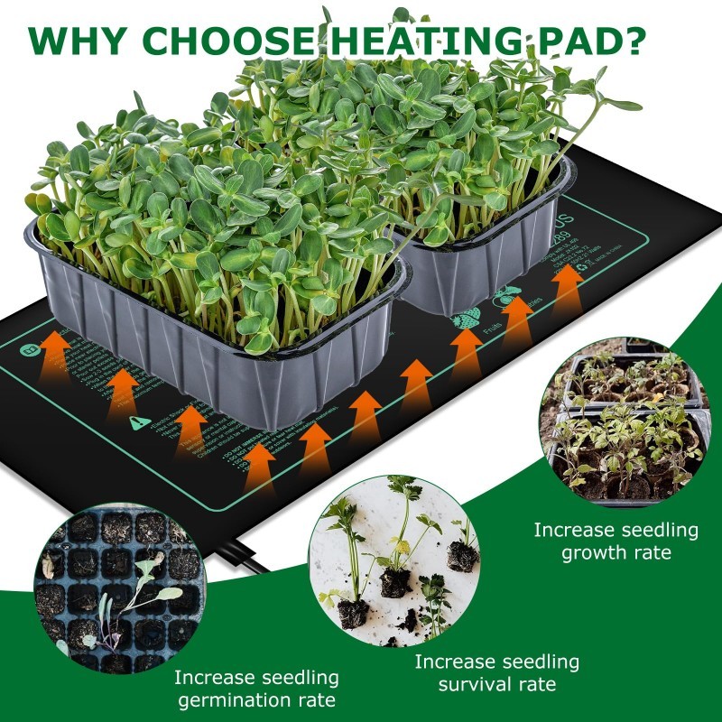 Rooting Gel Clone - Seedling Heating Mat Indoor Plants Germination