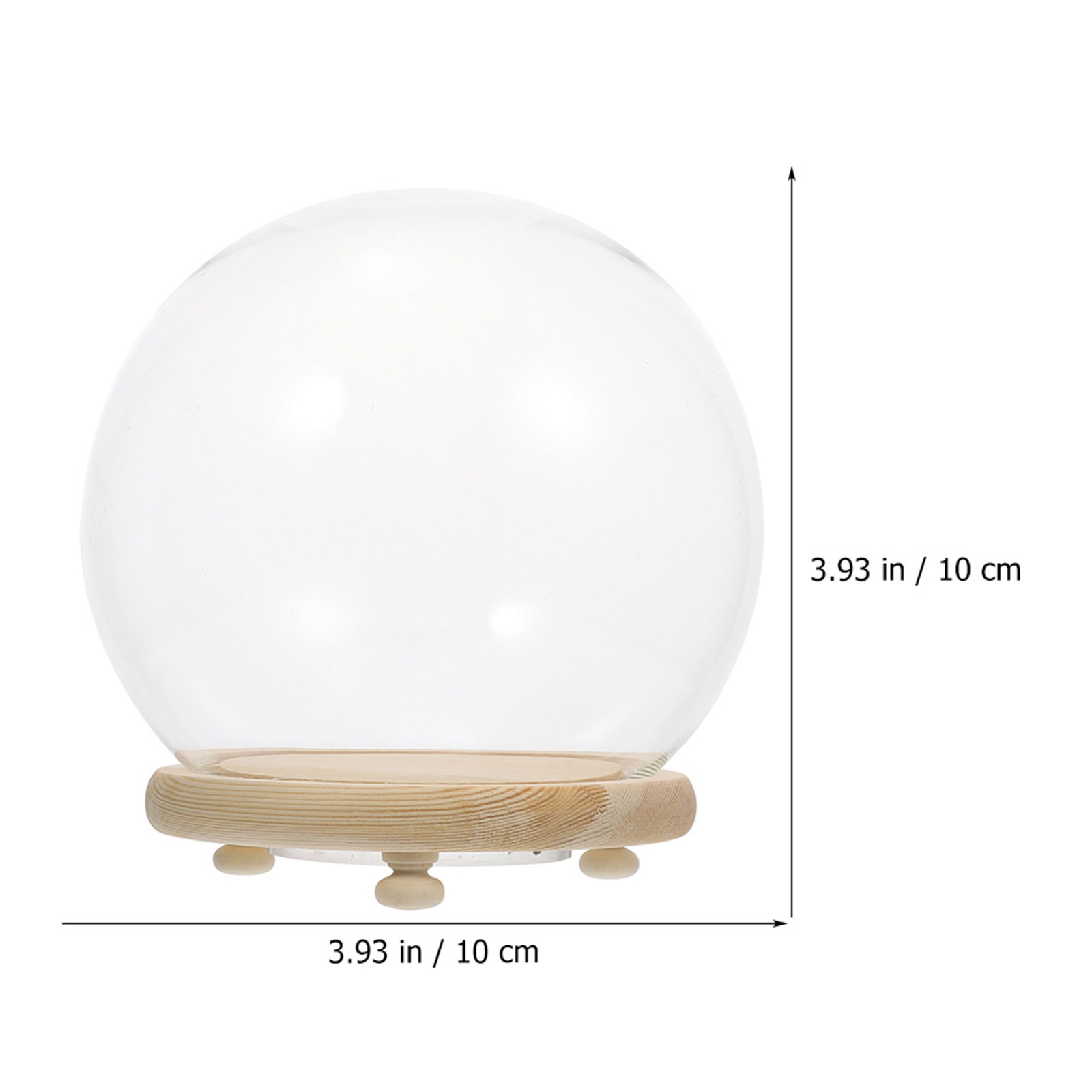 Clear Glass Dome Display Cover – Plastic Dome Clear Bewertung und Preis
