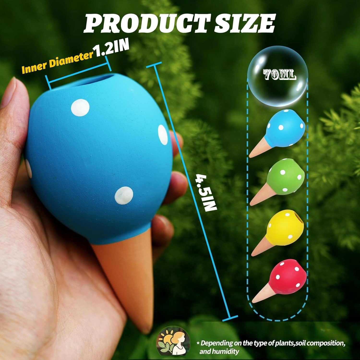 Terracotta Self Watering Spike – Self Watering Insert Bewertung und Preis