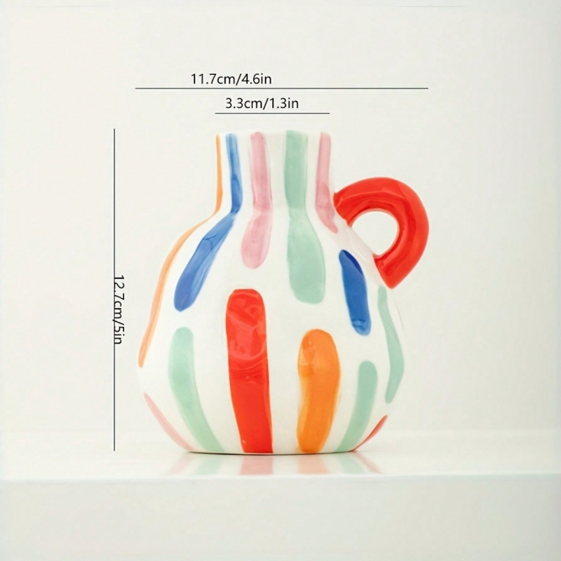 Modern Geometric Ceramic Vase  – Propagation Station Vase Bewertung und Preis