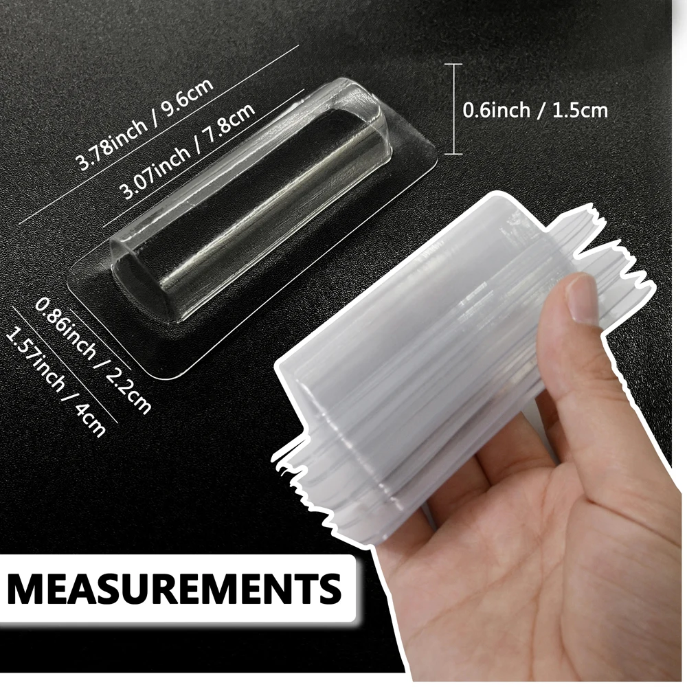 50/100pcs Money Card Holder Wi – Plastic Dome Clear Bewertung und Preis