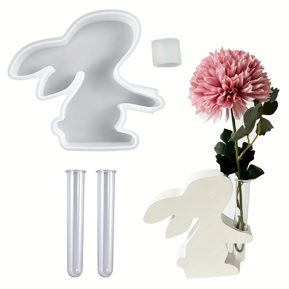 4pcs/set Easter Bunny Silicone – Propagation Station Vase Bewertung und Preis