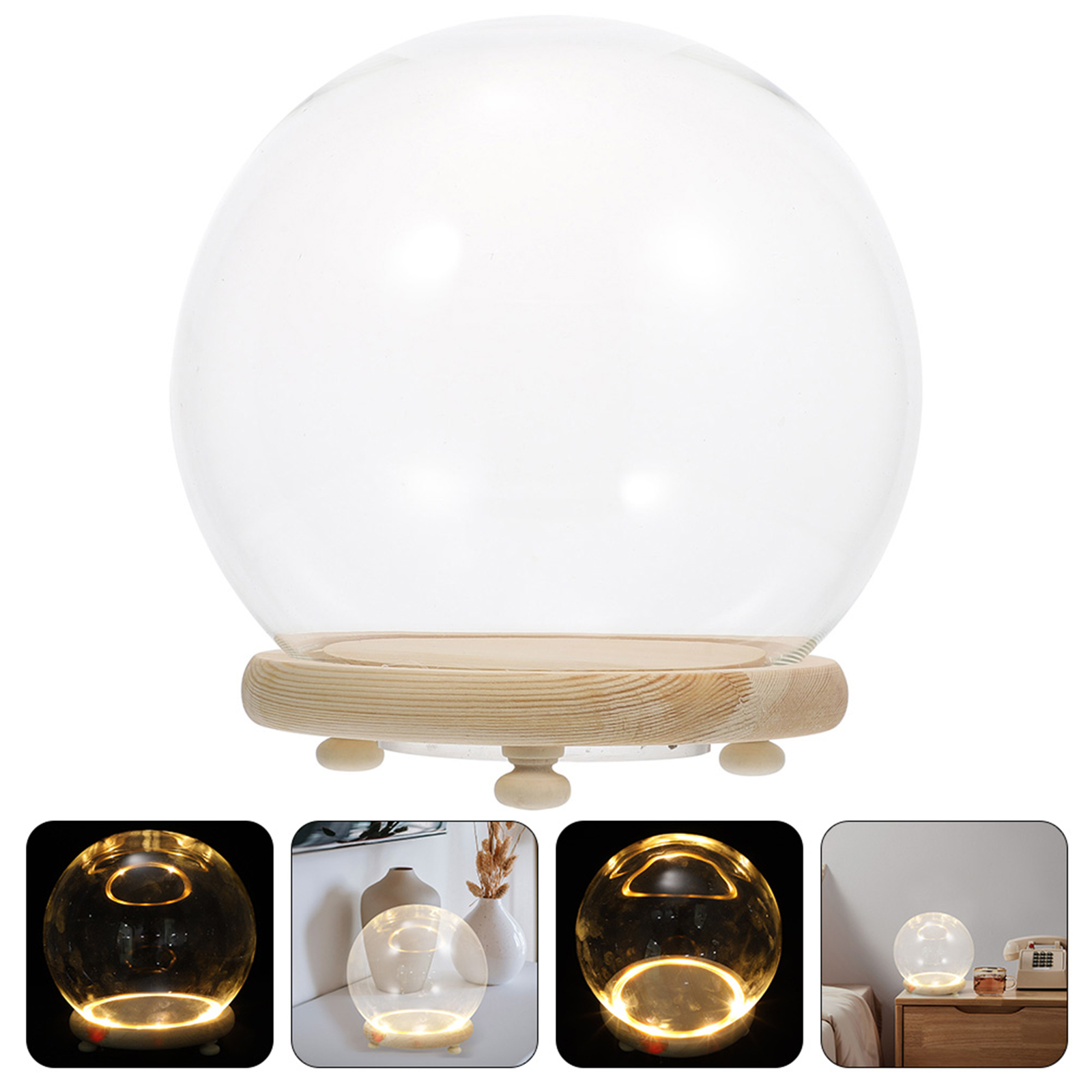 Eternal Flower Glass Cover Cle – Plastic Dome Clear Bewertung und Preis