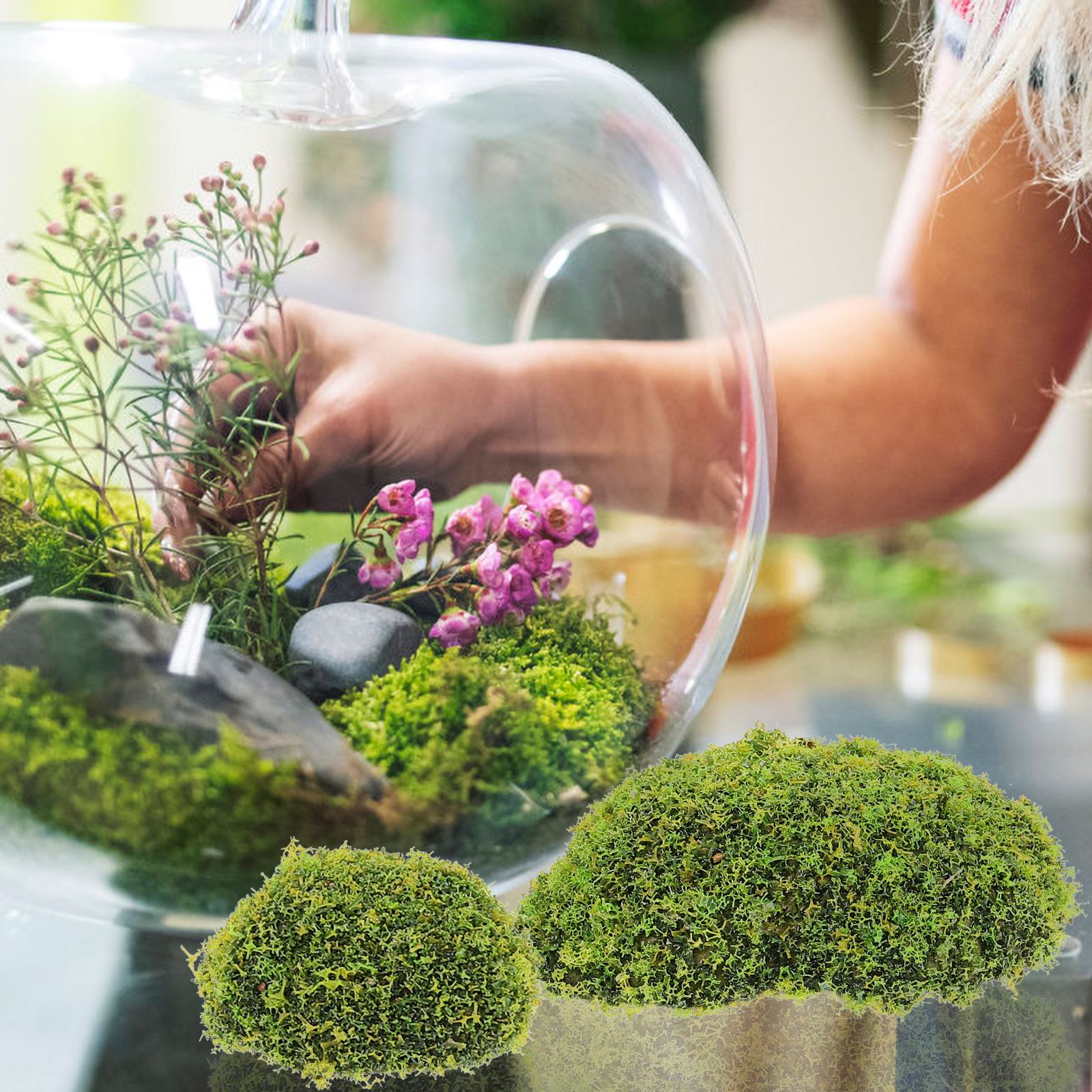 12pcs Artificial Moss RocksFak – Sphagnum Moss Dry Bewertung und Preis