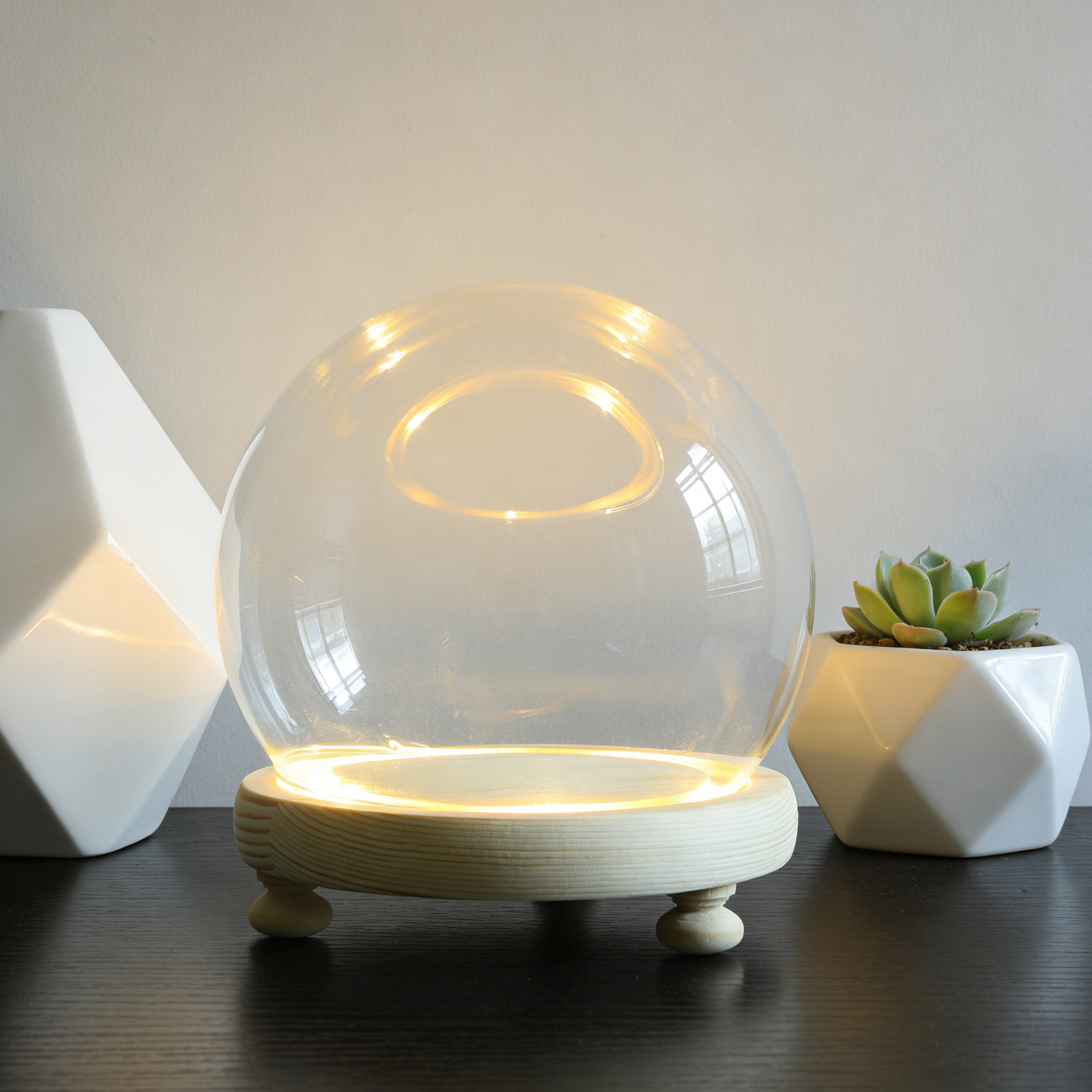 Dried Flower Glass Dome Displa – Plastic Dome Clear Bewertung und Preis