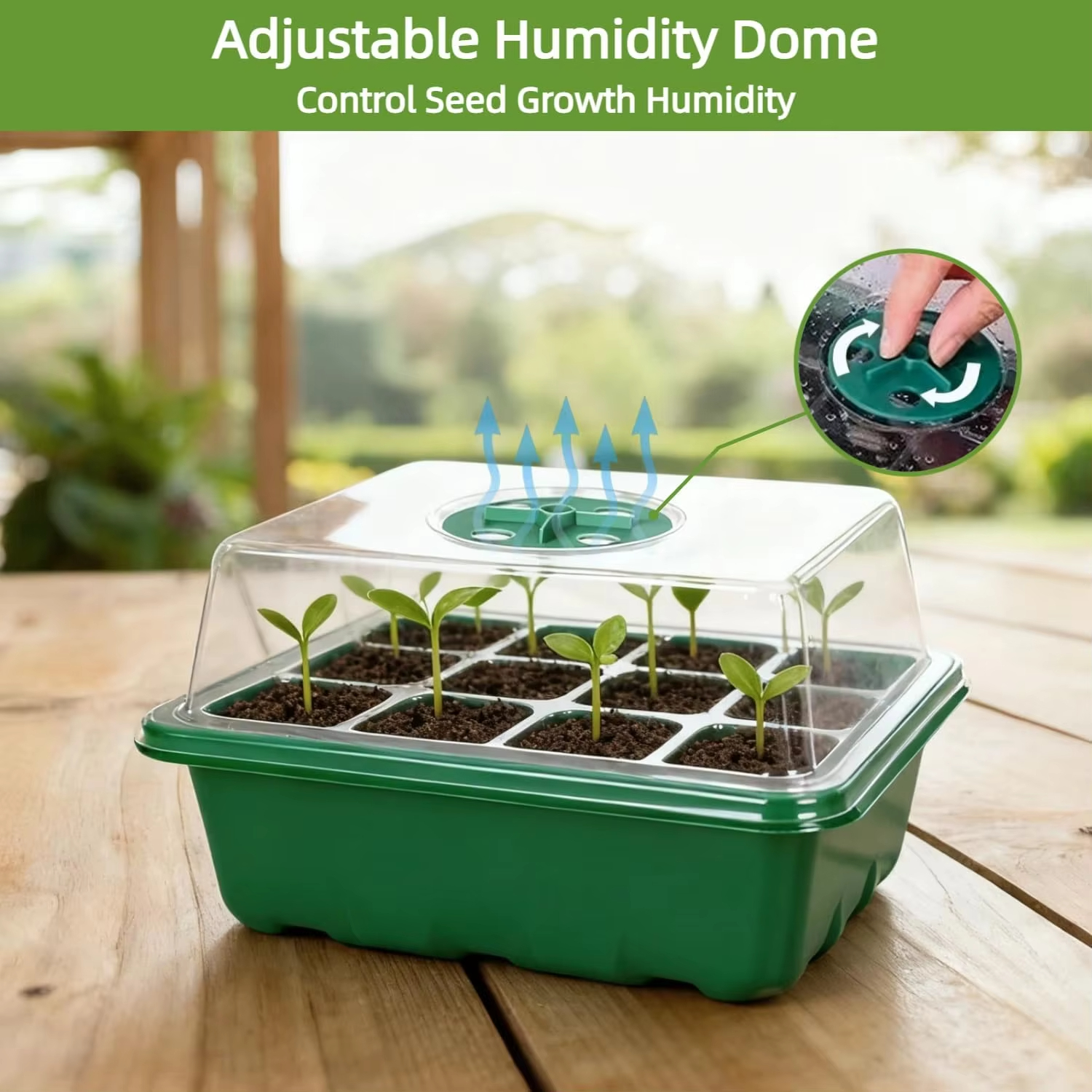 3Pcs Seed Starter Tray Mini Gr – Humidity Dome Kit Bewertung und Preis