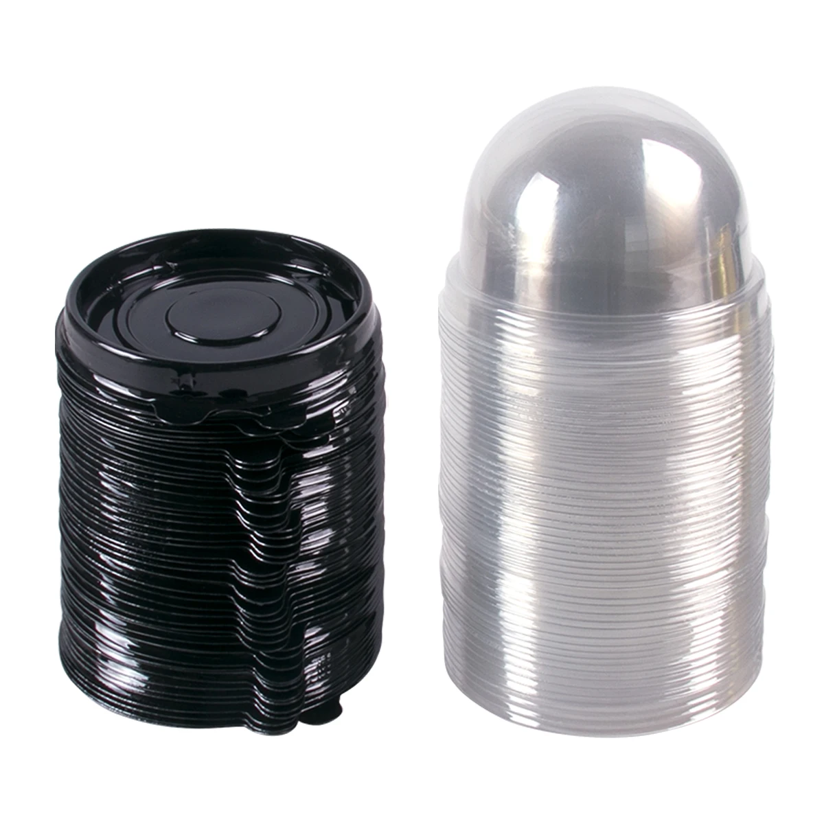 50pcs Clear Plastic Mini Cupca – Plastic Dome Clear Bewertung und Preis