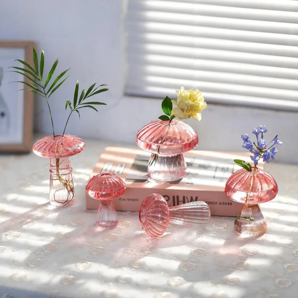 Mushroom‑Design Fluted Glass P – Propagation Station Vase Bewertung und Preis