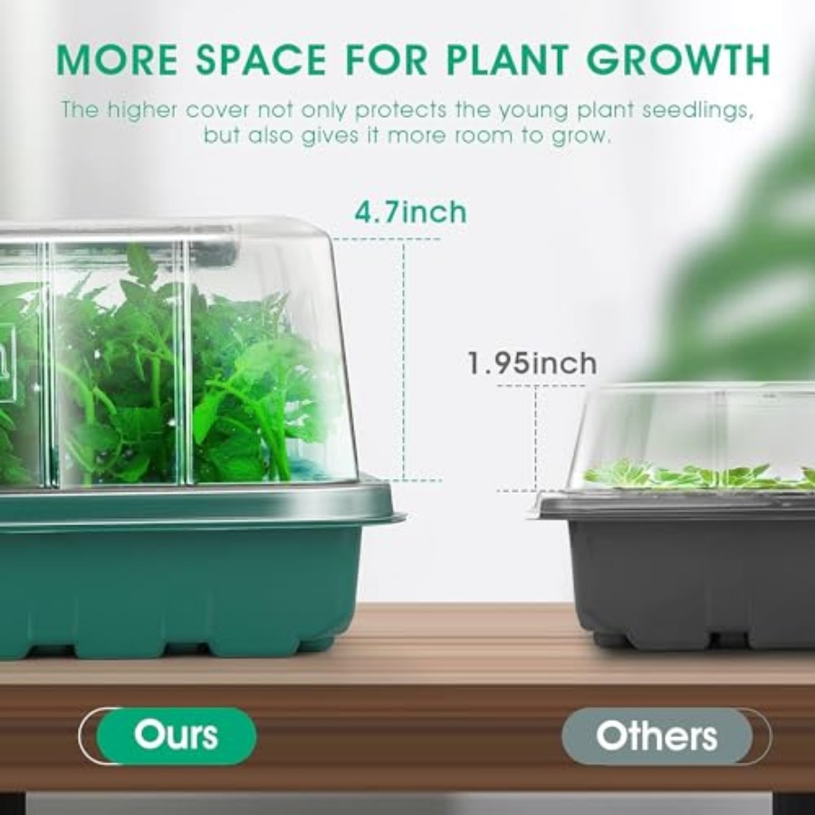 Seed Starter Tray with Grow Li – Humidity Dome Kit Bewertung und Preis