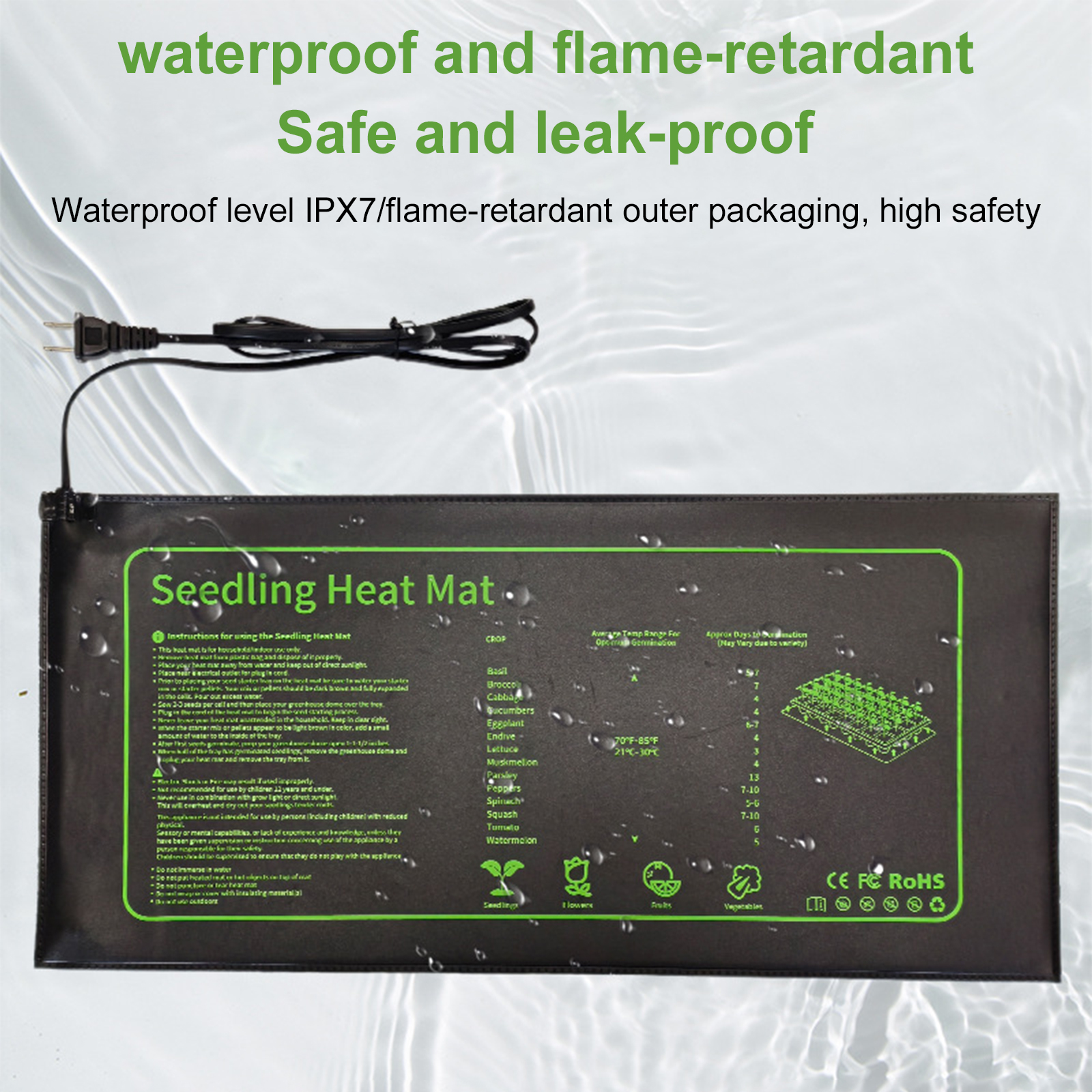 20W Plants Seedling Heating Pa – Heat Mat Seedling Bewertung und Preis
