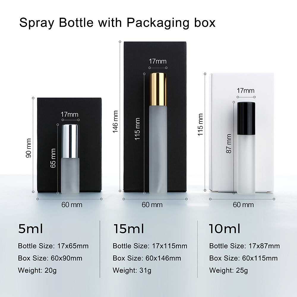 50Pcs 5/10/15ml Perfume Bottle – Misting Bottle Fine Bewertung und Preis
