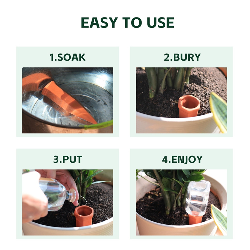 Terracotta Watering Spikes,Win – Self Watering Insert Bewertung und Preis