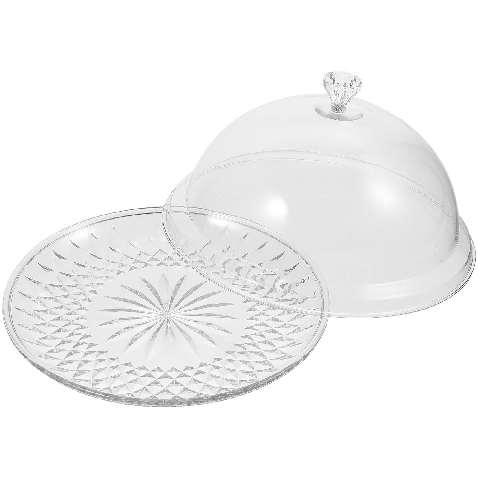 Food Grade Pet Clear Cake Stan – Plastic Dome Clear Bewertung und Preis