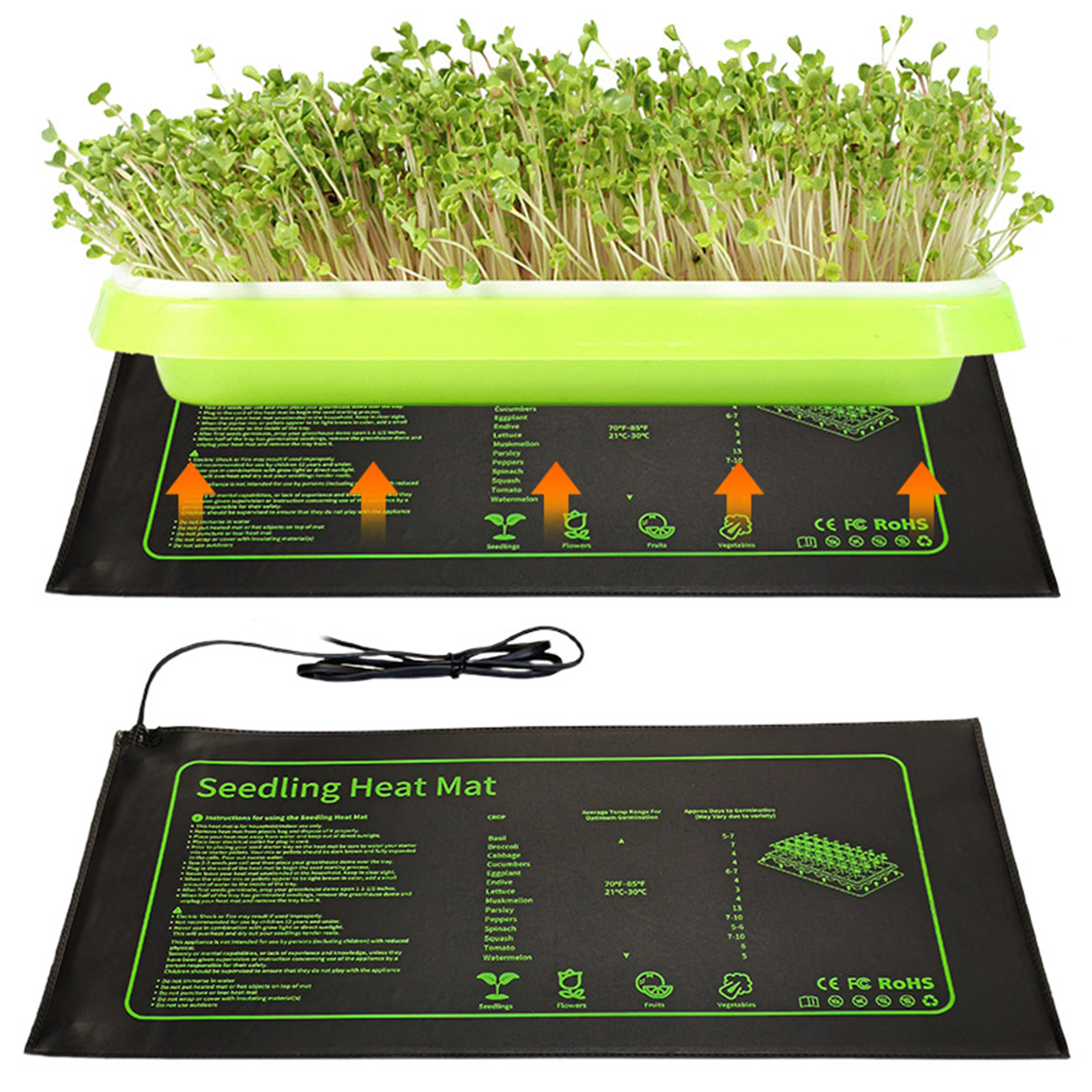 Waterproof Seedling Heat Mat 1 – Heat Mat Seedling Bewertung und Preis