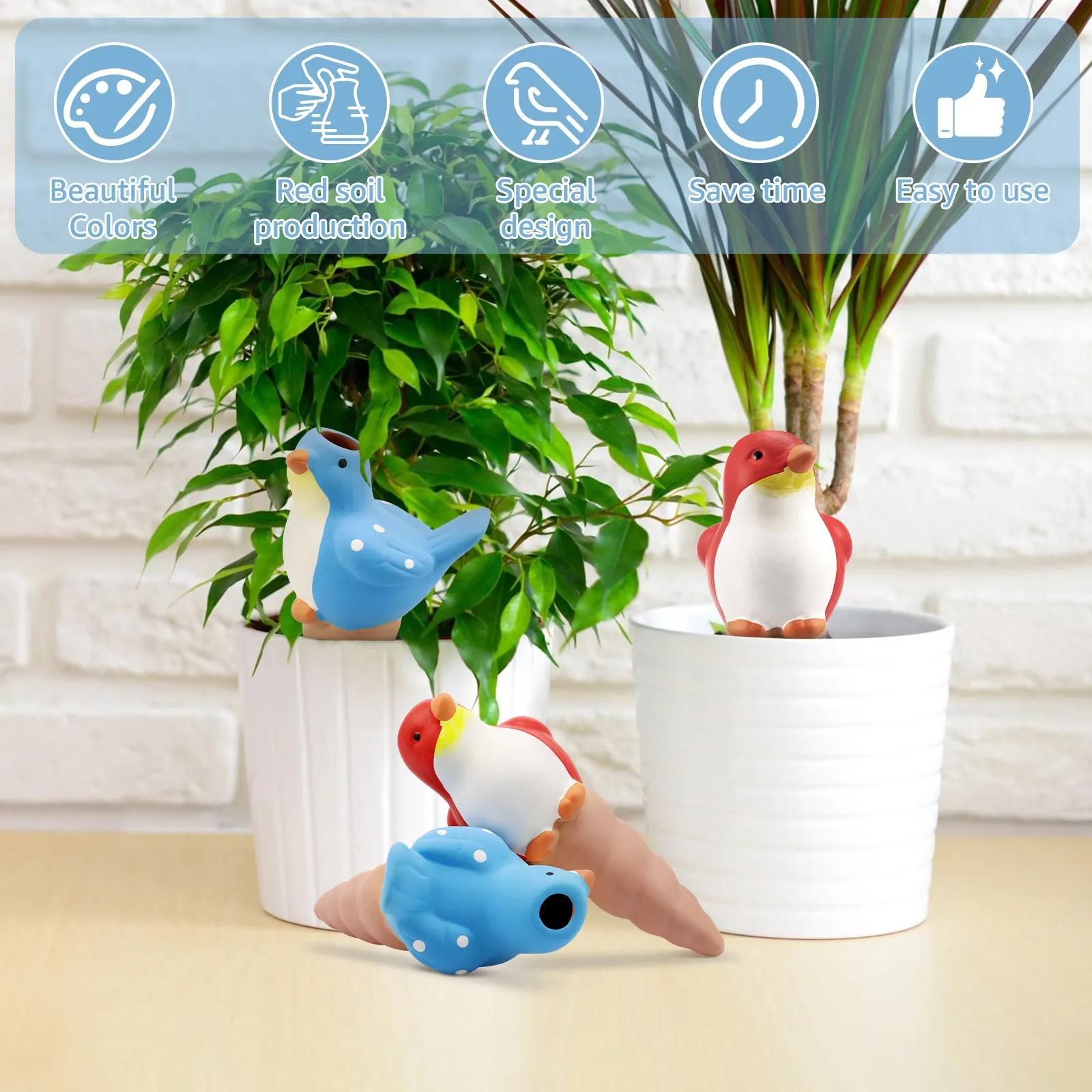 4Pcs Automatic Plant Watering  – Self Watering Insert Bewertung und Preis